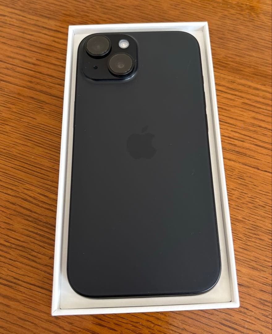 iPhone15本体 バッテリー状態91%