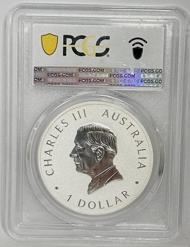 2024年 オーストラリア　コアラ PCGS MS70 1$1oz