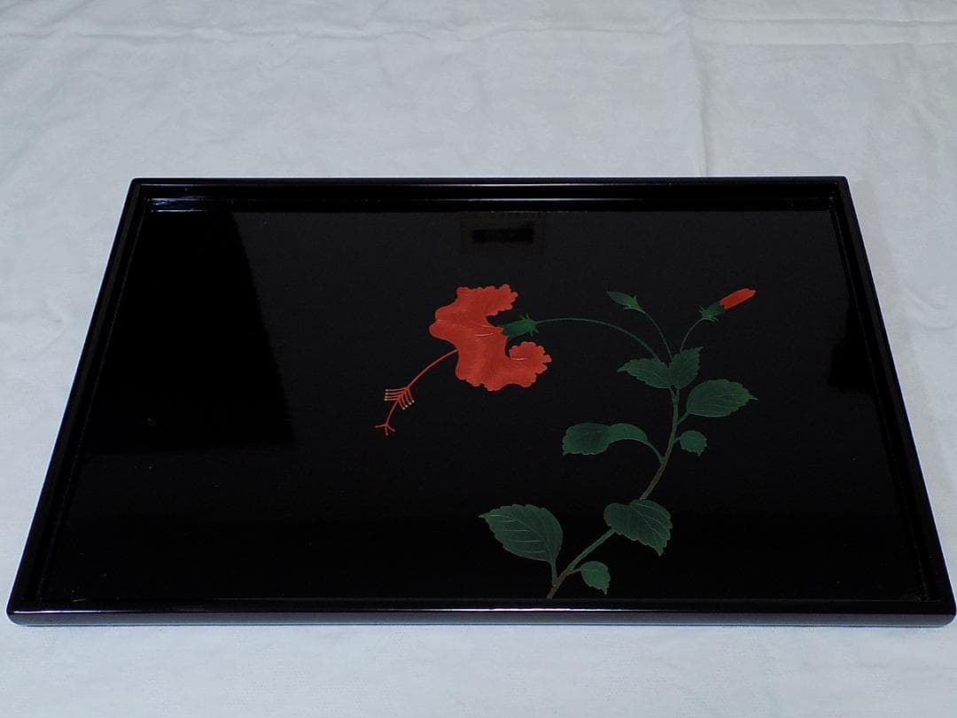 沖縄タイムス記念品　べんぼう　角盆　新品未使用