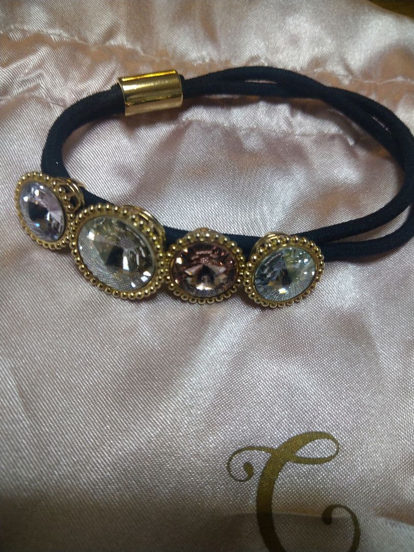 コンプレックスビズ　レディアリーストーン　ポニー　　ヘアゴム