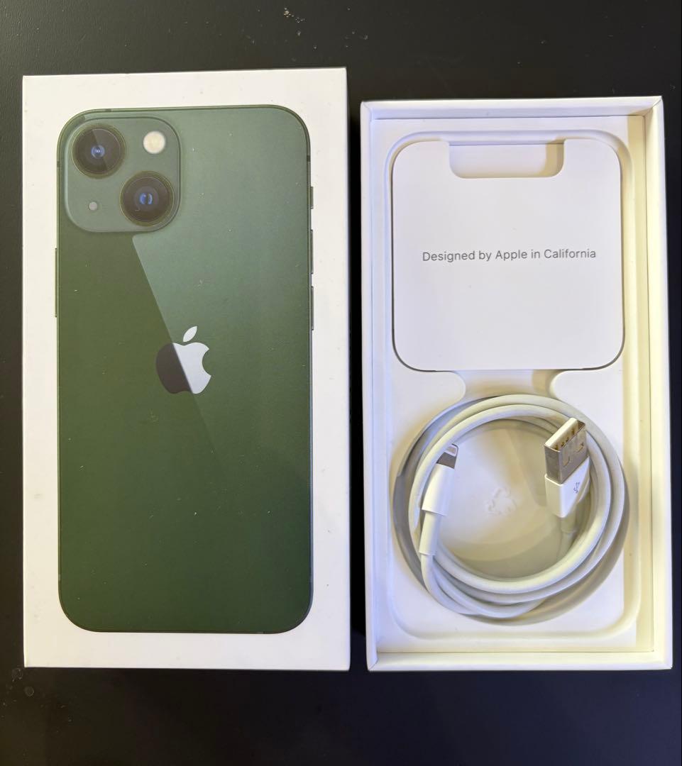 【限定値下げ】iPhone 13 miniグリーン 128GB SIMフリー