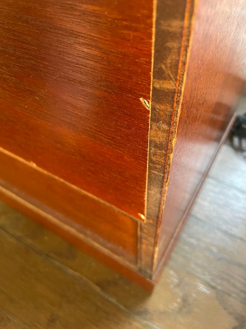 【からくり箪笥】民芸家具　茶箪笥 和家具収納棚 昭和レトロヴィンテージ