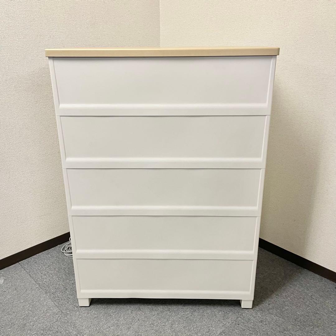 Fits フィッツ 6段 プラスチックチェスト 衣装ケース （女性オーナー）F