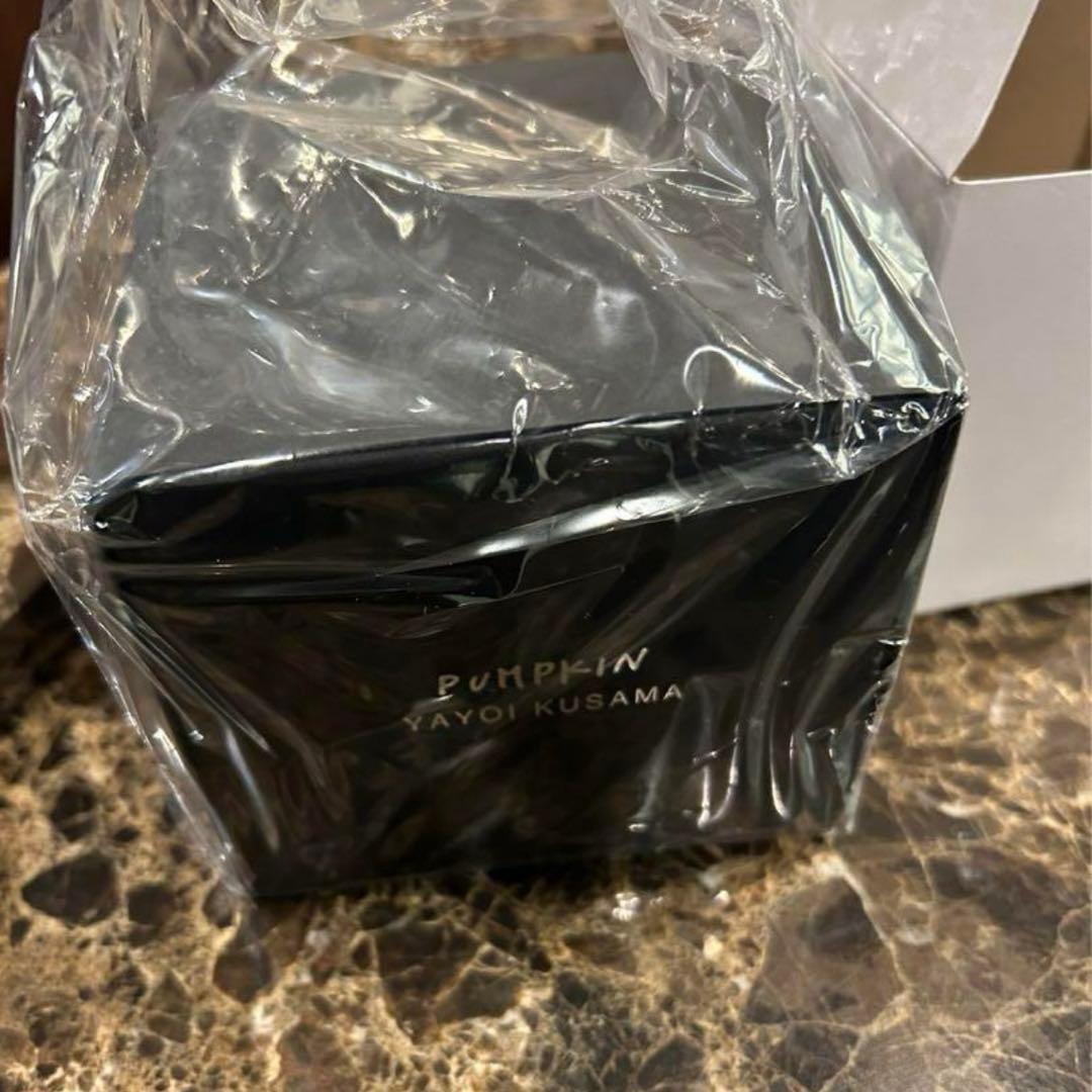 Kusama オブジェ　草間彌生　スノードーム 赤　ドット　オブジェ