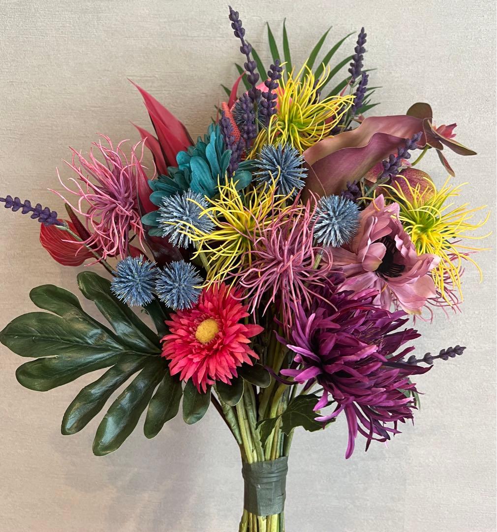 造花ブーケ　ハンドメイド