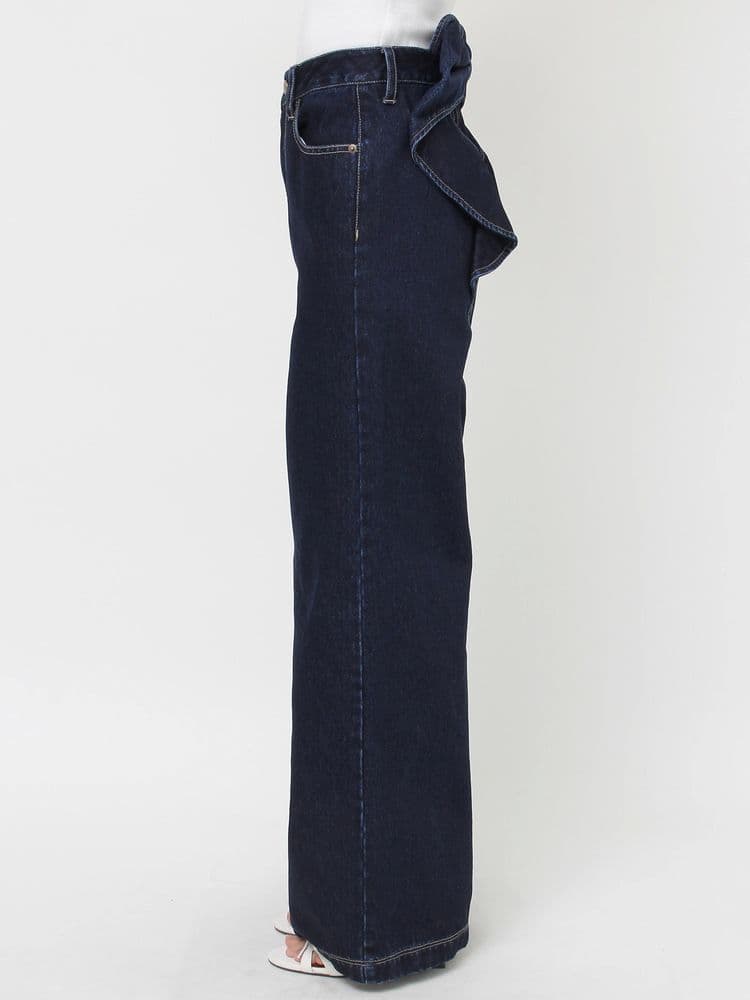 新品未使用⭐RESEXXY バックリボンデニムパンツ M