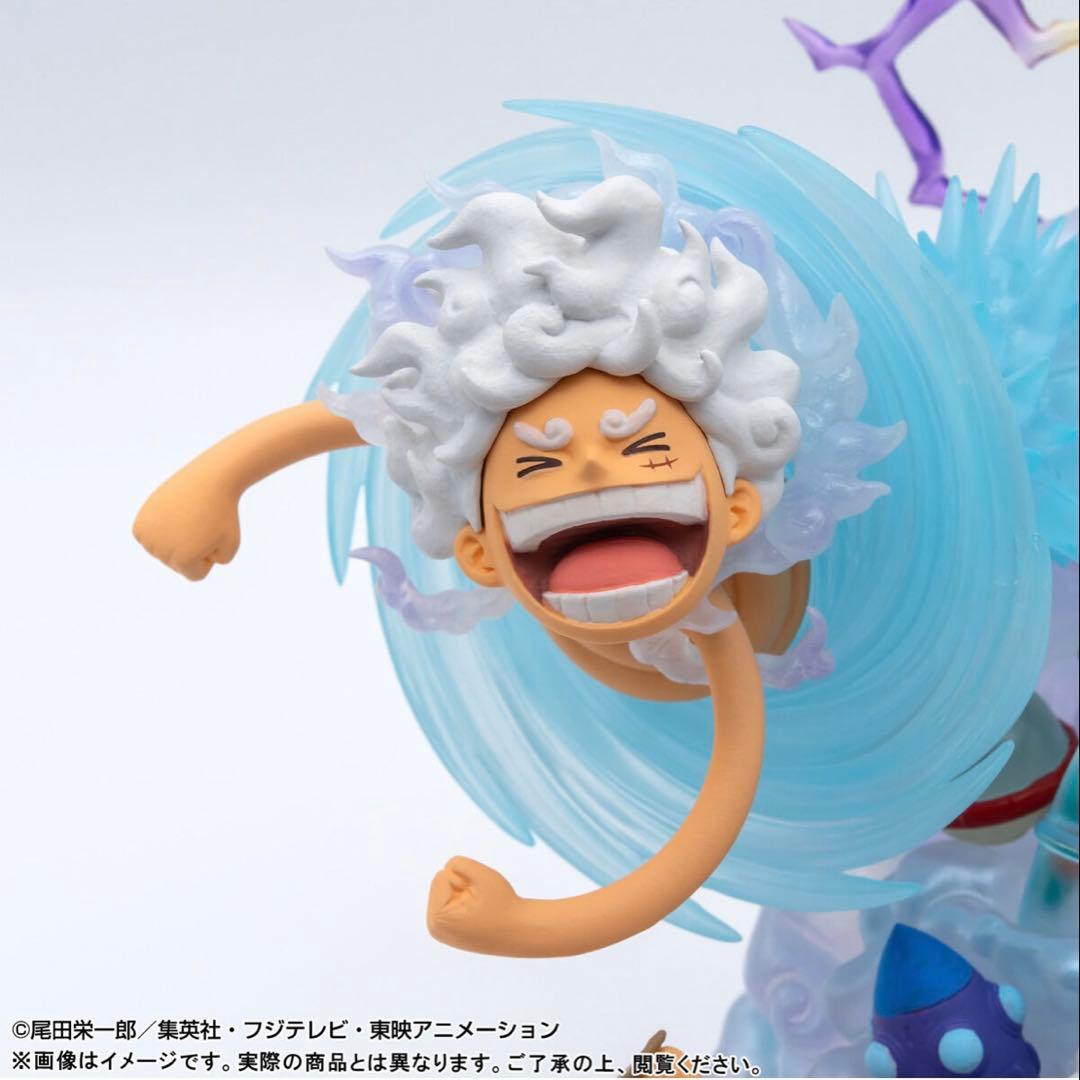 ワールドコレクタブルフィギュア × S.H.Figuarts ルフィギア5セット