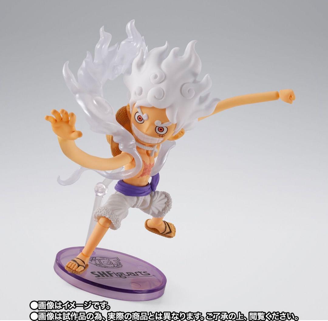 ワールドコレクタブルフィギュア × S.H.Figuarts ルフィギア5セット