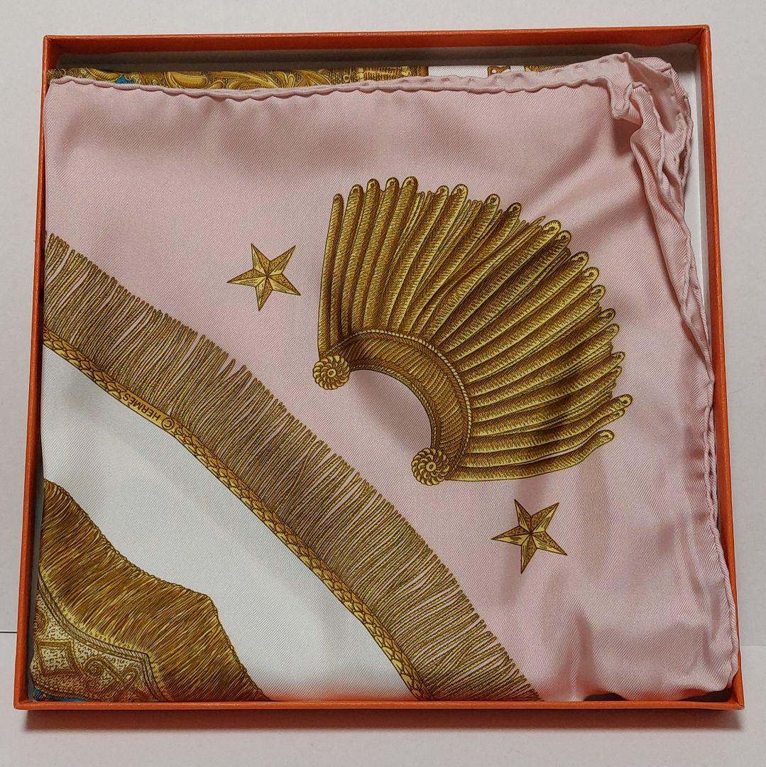 HERMES シルクスカーフ 90cm x 90cm