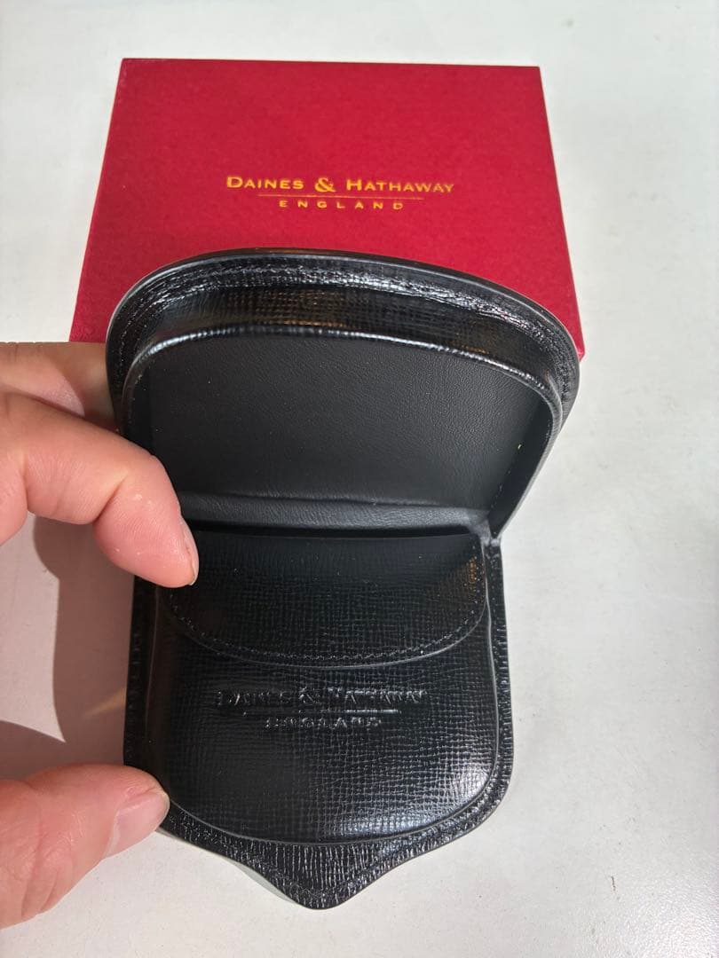 【新品未使用】Daines & Hathaway 黒 ケース