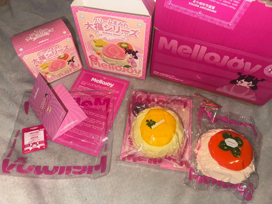 専用 メロジョイ スクイーズ 大福 マンゴー 柿 2個セット