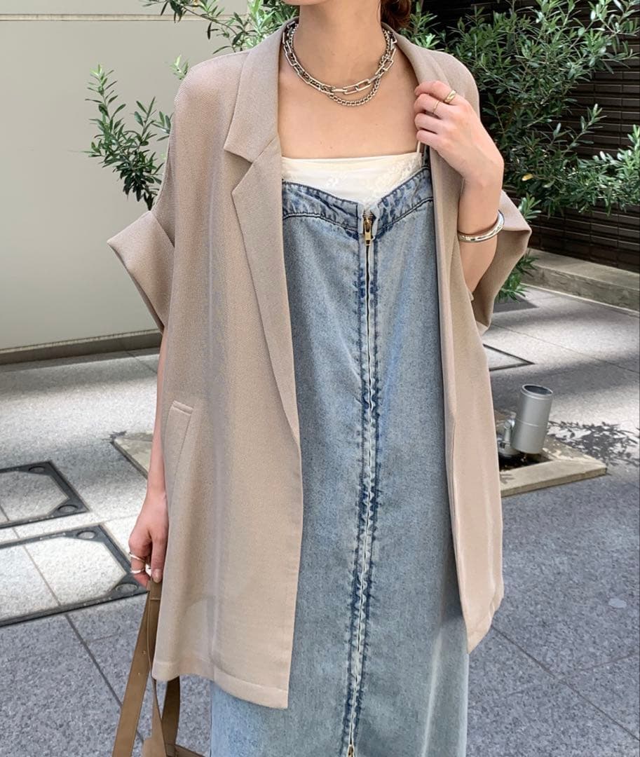 DouDou ドゥドゥ　デニムジャンスカ　38