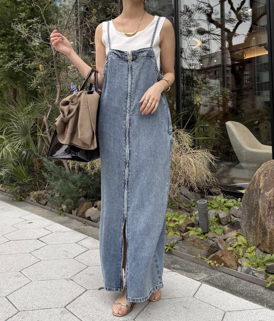 DouDou ドゥドゥ　デニムジャンスカ　38