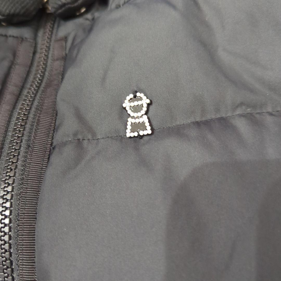 PICONE ブラック ノースリーブダウンベスト