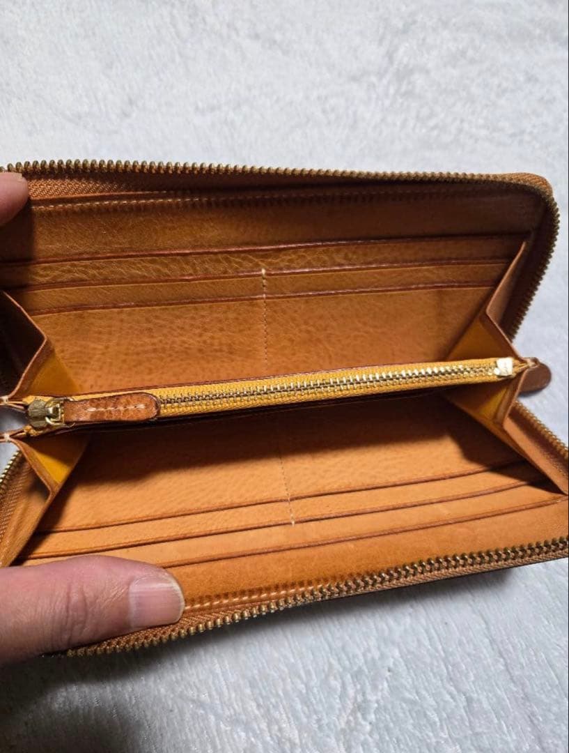 GANZO シンブライドルラウンドファスナー