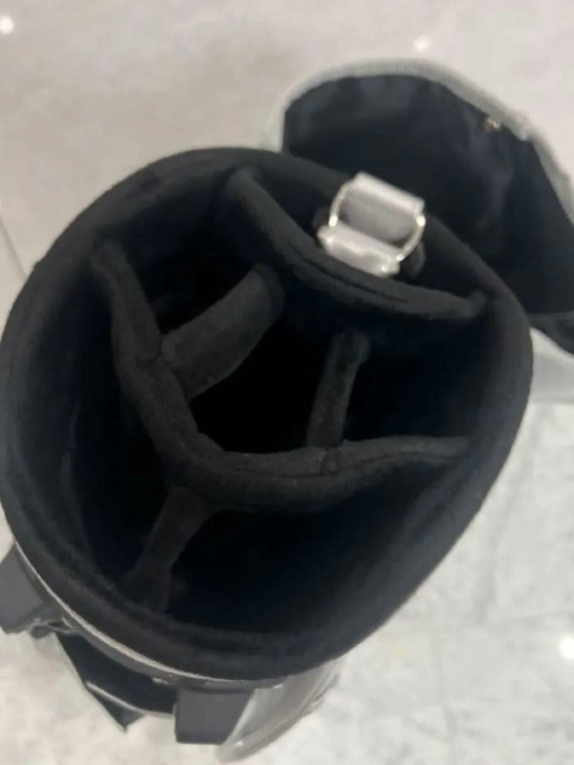 未使用品/フランク・ミュラー キャディバッグ/シルバー/非売品