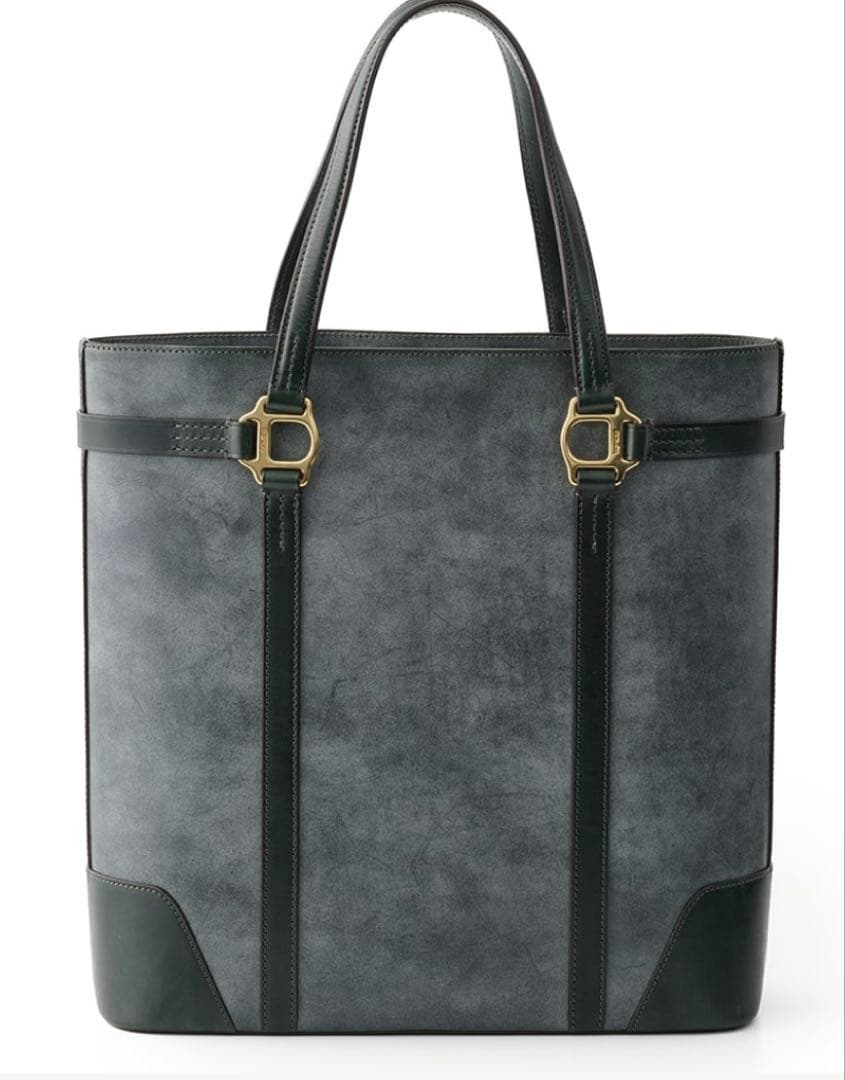 ソメスサドル somes スクエア トートバッグ SQ-01 ネイビー レザー