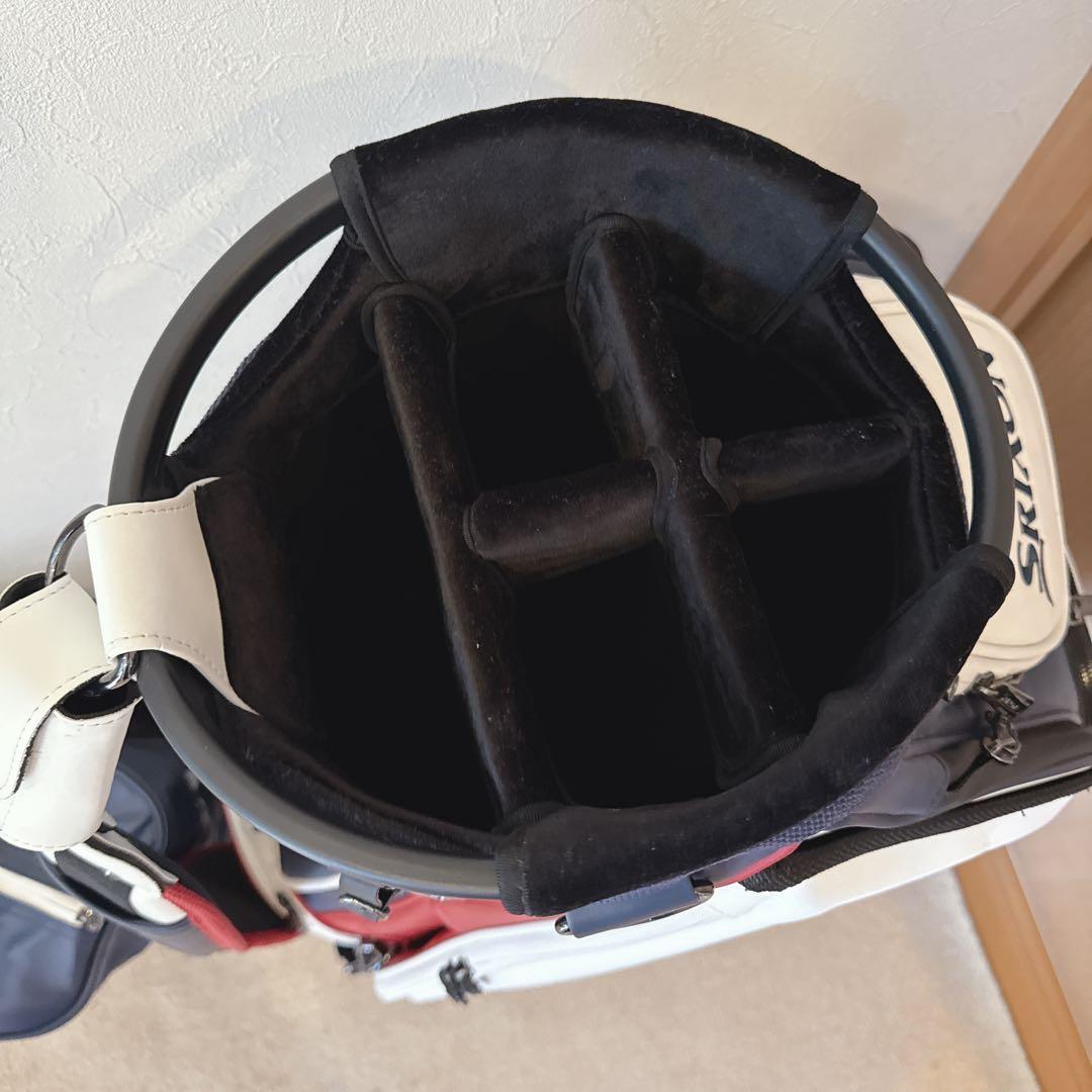 希少‼️【美品】SRIXON★スリクソン　ゴルフ　ツアーキャディバッグ／10.5型