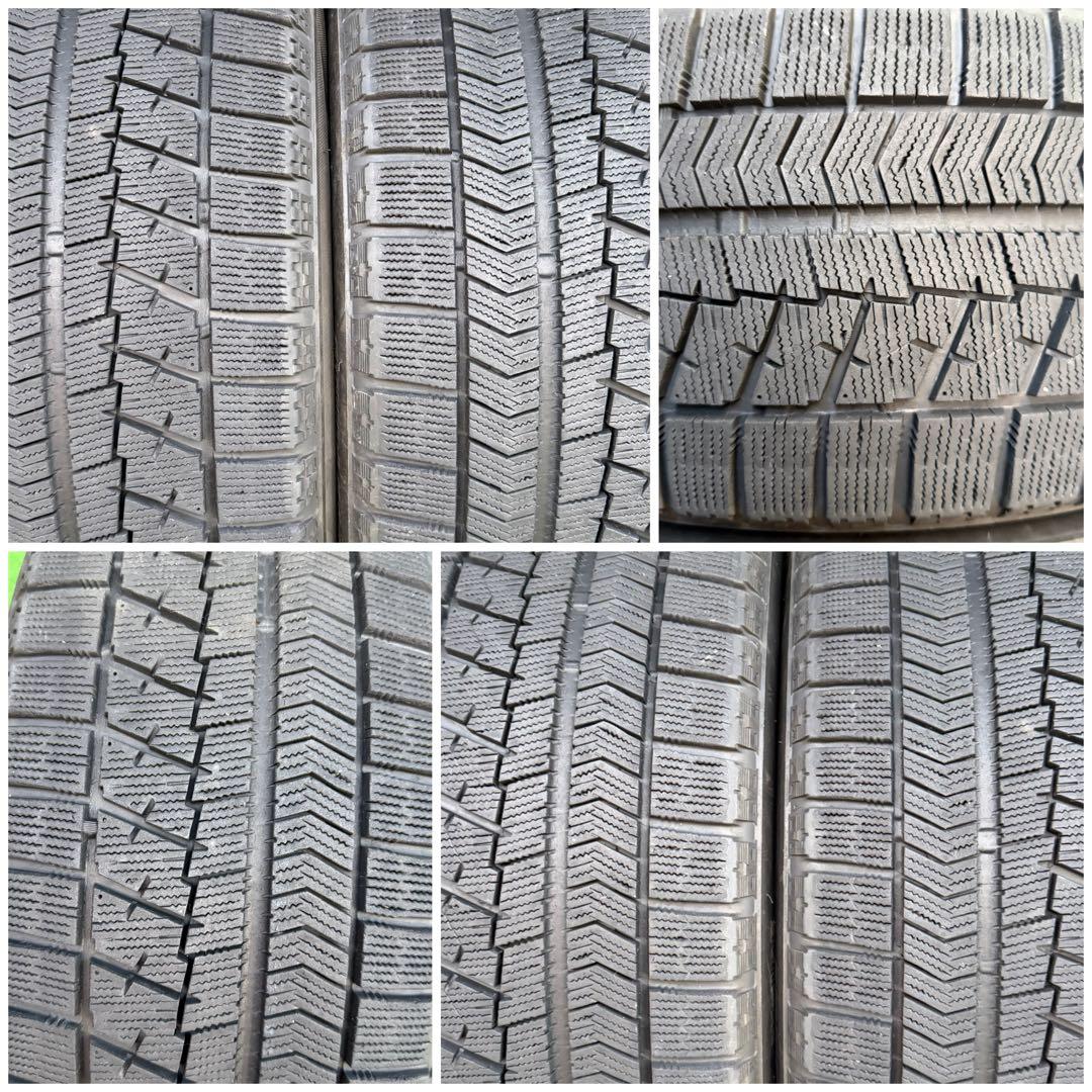 送料込★215/50R17 91QブリヂストンBLIZZAK VRX バリ溝4本