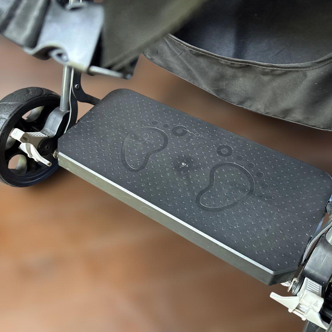 【良品】KATOJI 二人でゴー　2人乗りベビーカー　カトージ　ネイビー　軽量