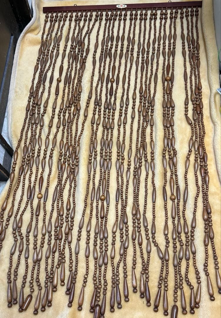 のれん 玉 玉のれん 木製 特選 FUJI 昭和レトロ 当時もの