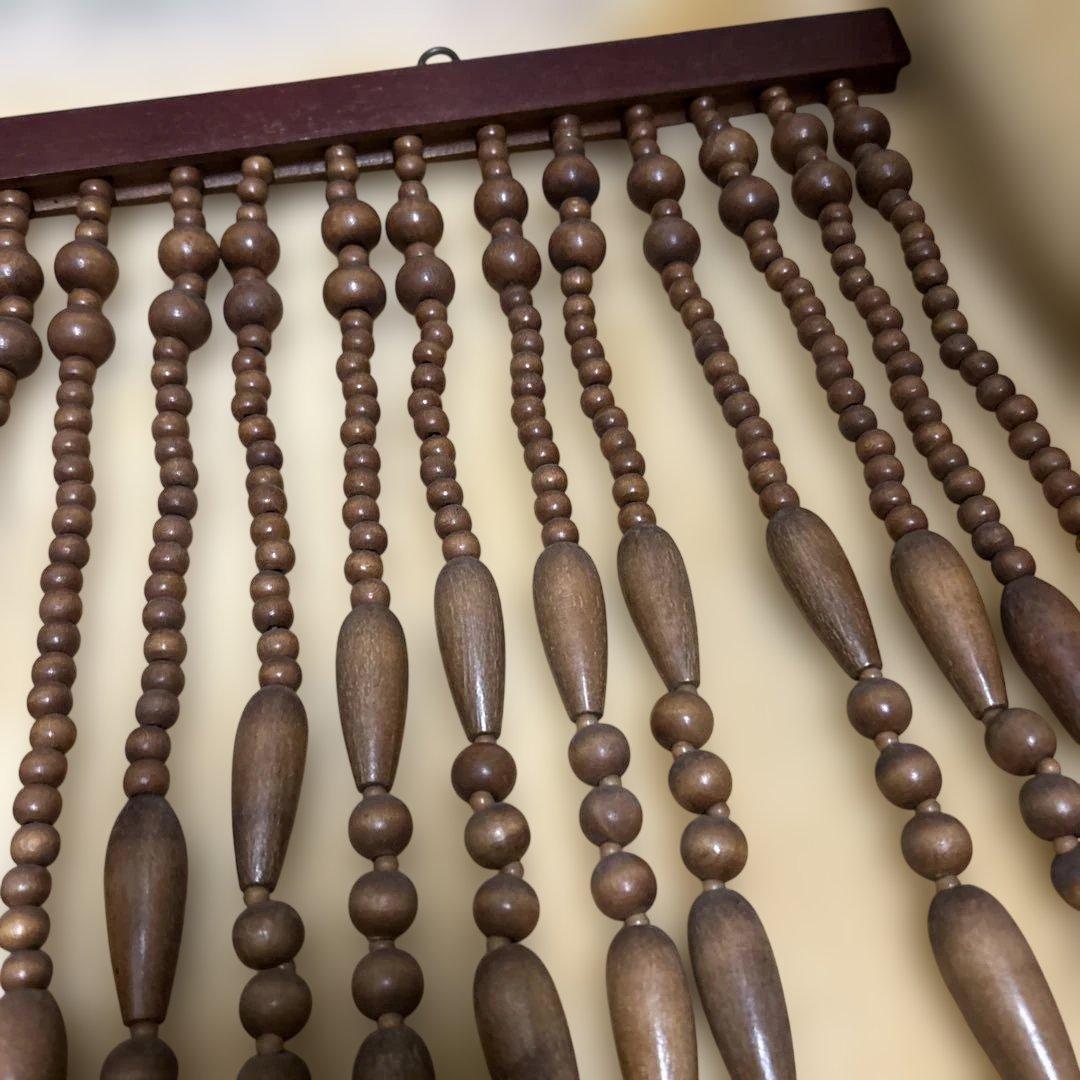 のれん 玉 玉のれん 木製 特選 FUJI 昭和レトロ 当時もの