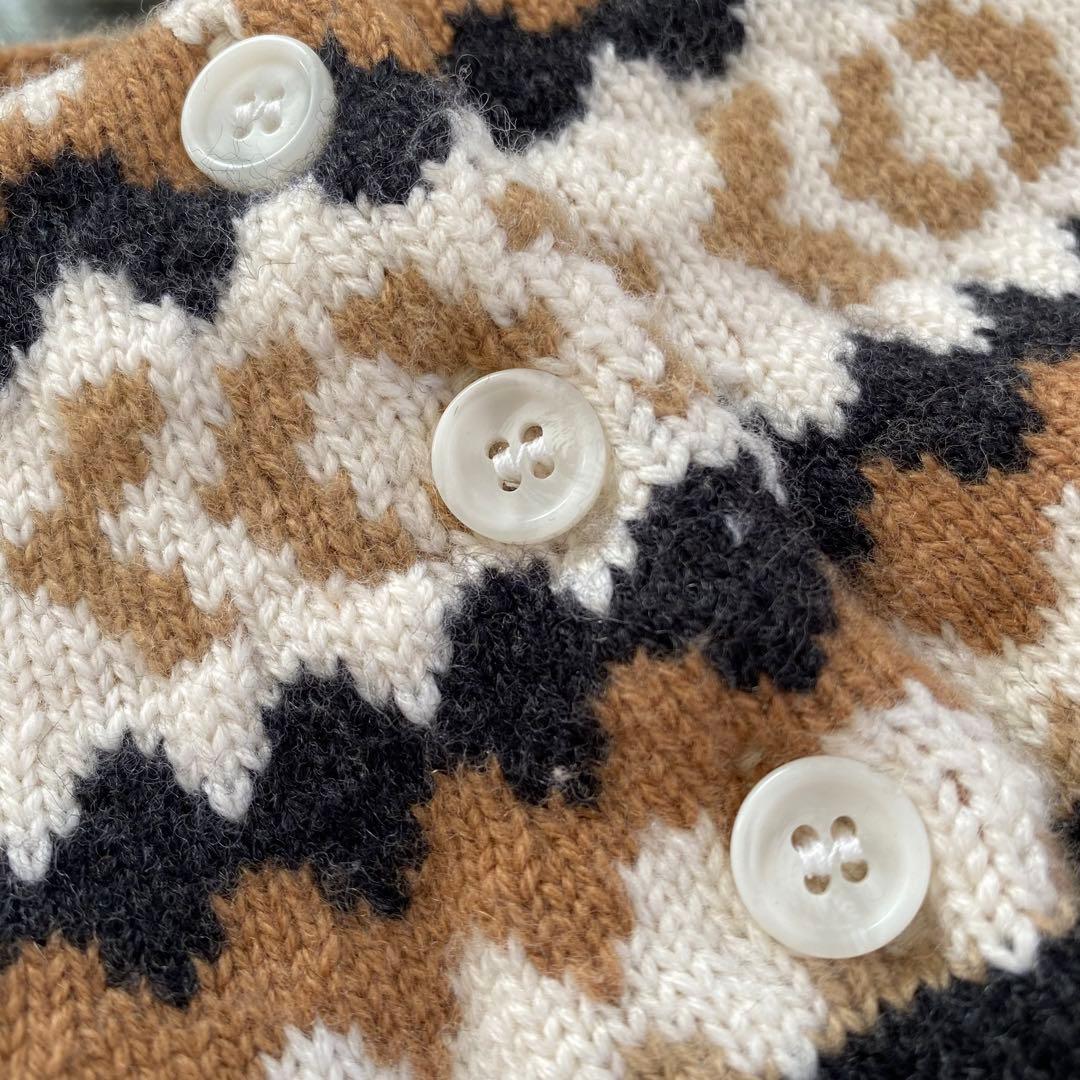 coconut 　BURBERRY ニット　カシミヤ混トーマス ベア 6Y