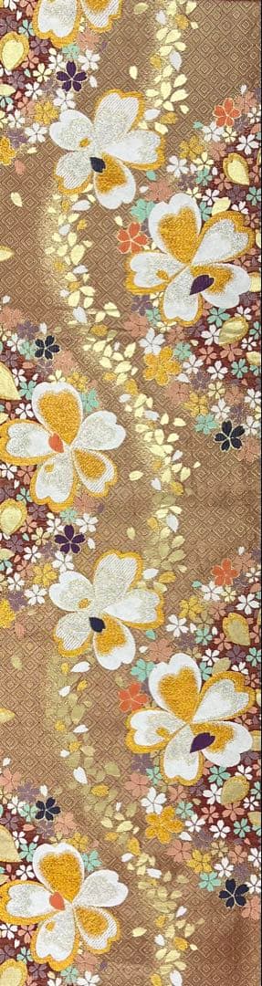 振り袖　フルセット　別誂長襦袢　成人式　金彩加工　刺繍入り　結婚式　737