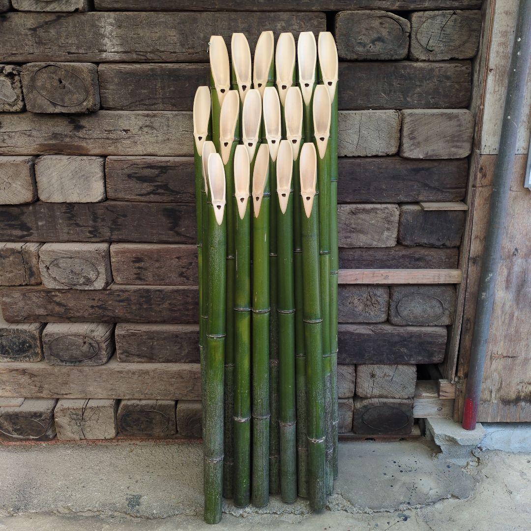 竹製 門松 伝統的デザイン