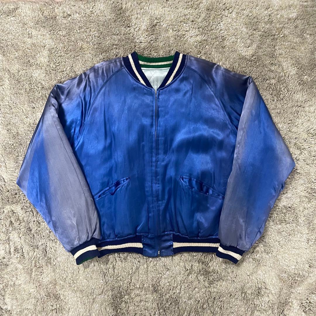 c*e様 スカジャン　ヴィンテージ　リバーシブル　古着　別珍　スーベニアジャケッ