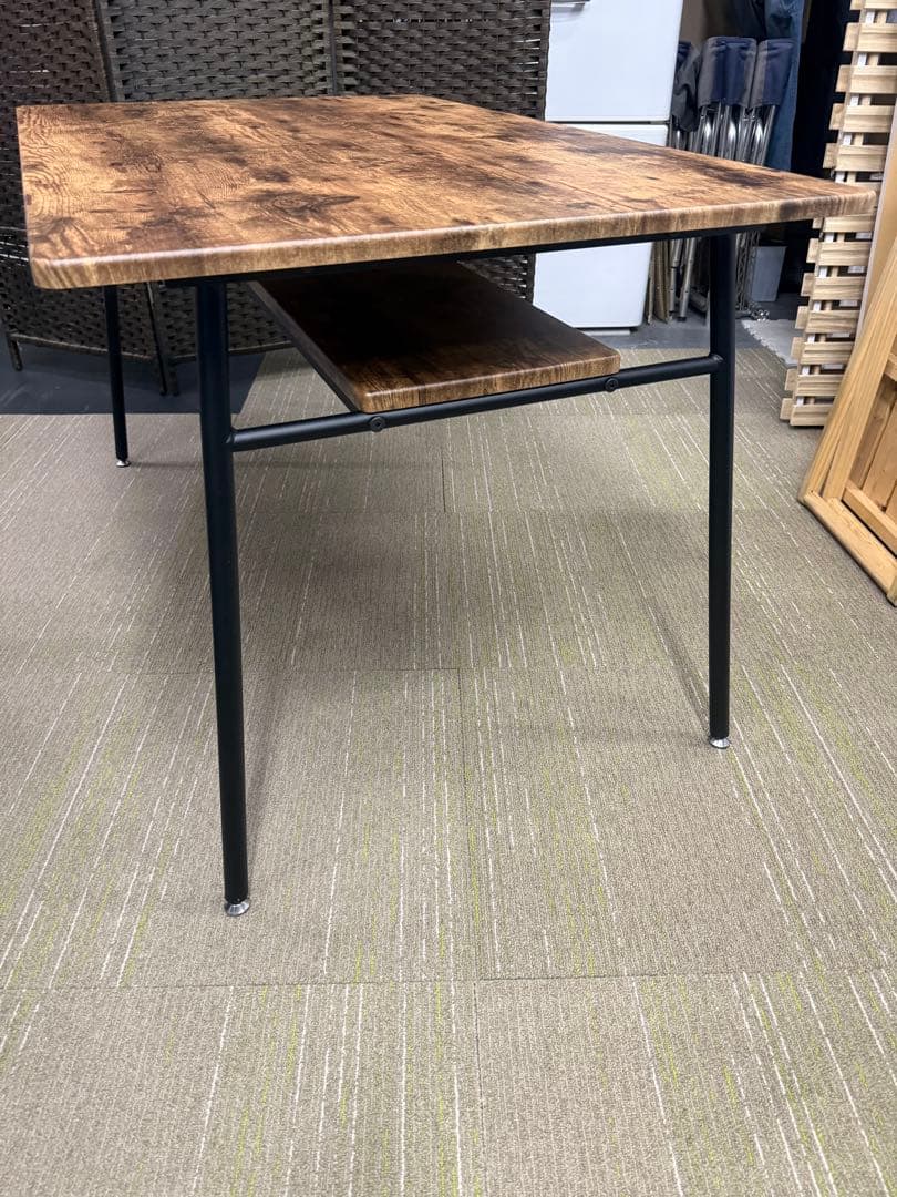 【超美品】【完成品】不二貿易　ダイニングテーブル　ナビア　12075 51810