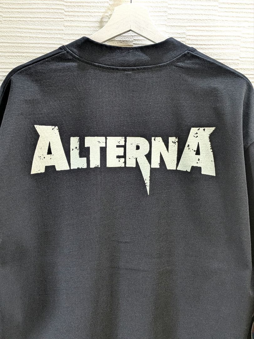 ALTERNA ファイヤーパターン カーディガン