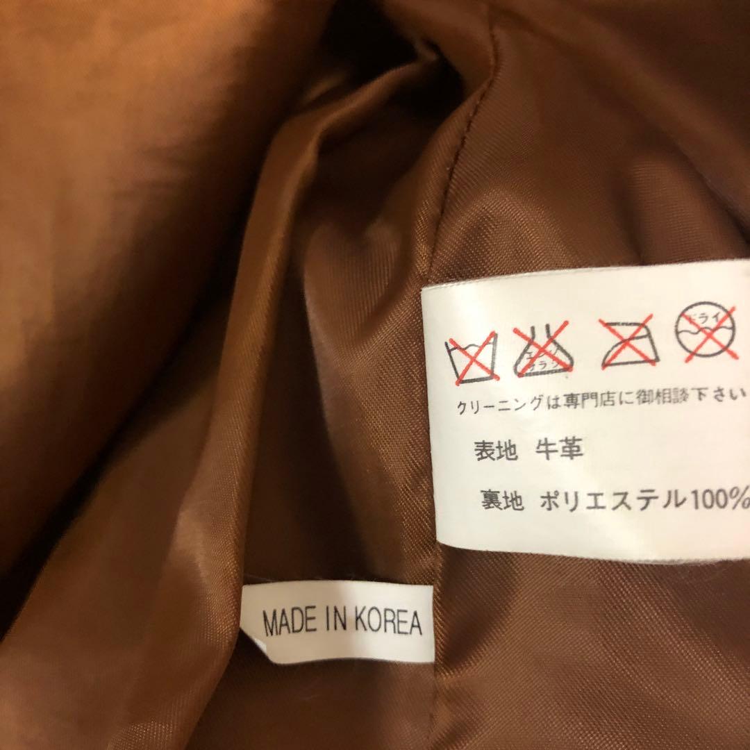 秋冬アウターヴィンテージ風レザージャケット　シングルライダース