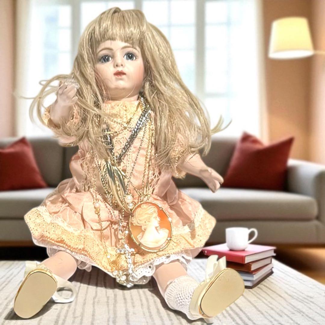 ダックスフンド智 ビスクドール ブリュ ジュン 作家様 ミニョネット