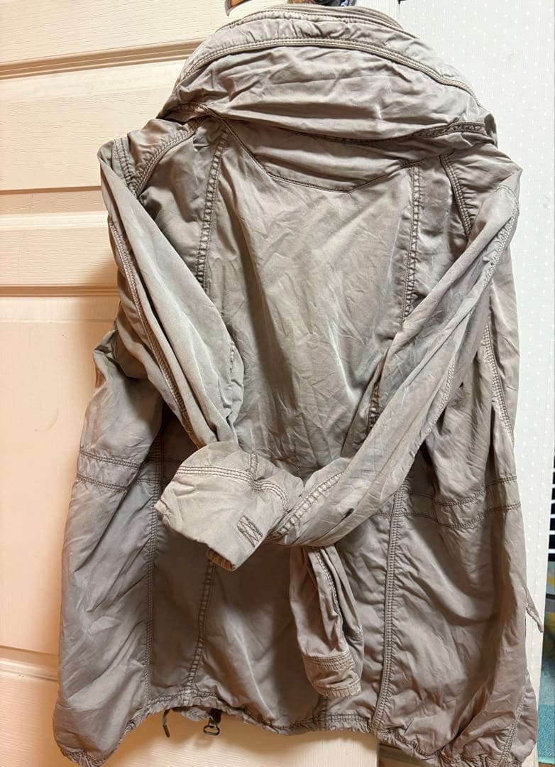 goa ビッグフードミリタリージャケット