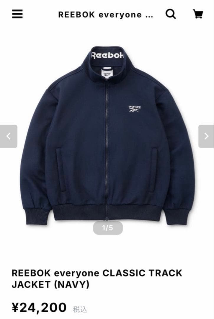 REEBOK everyone TRACK JACKET & PANTS +α