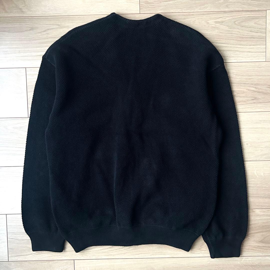 crepuscule クレプスキュール コットン ニット カーディガン 黒