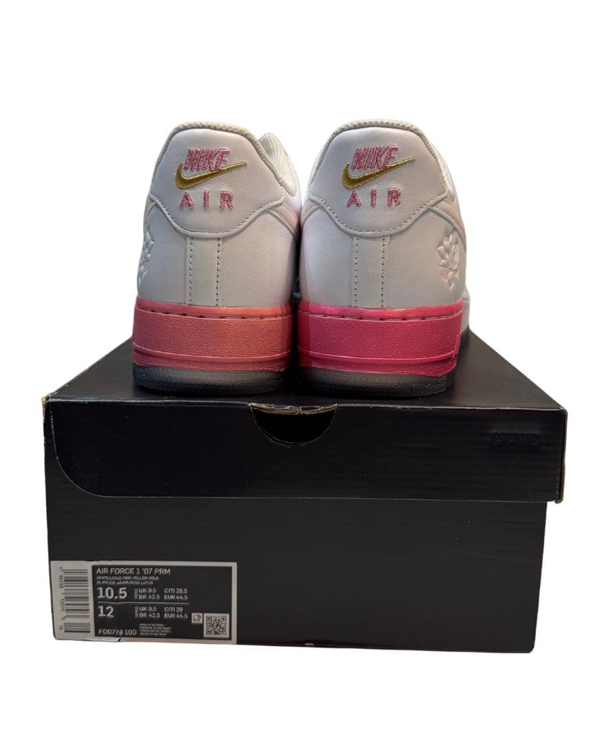 Nike Air Force 1 ホワイト/ピンク 28.5㎝