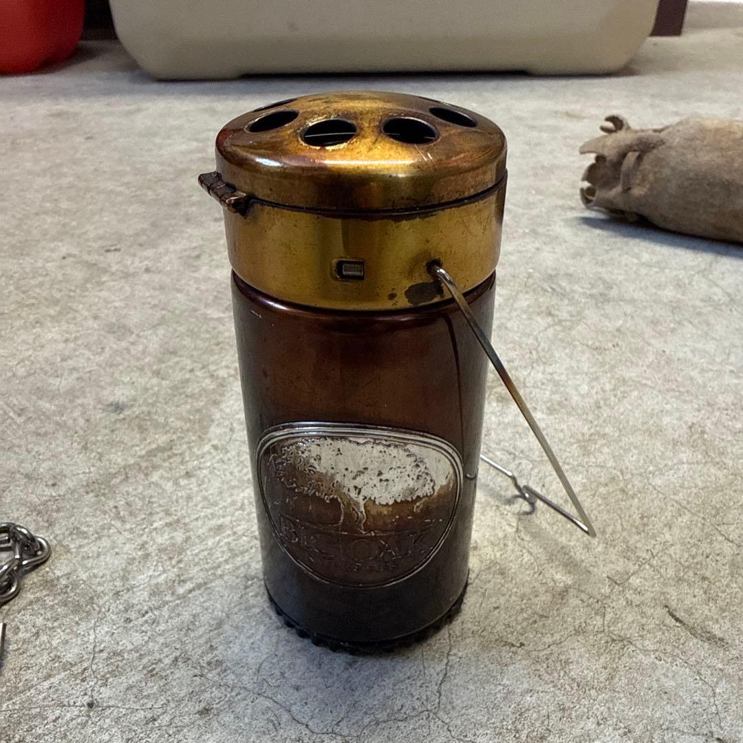 美品 BIG OAK ビッグオーク キャンドルランタン 真鍮 初期型 ビンテージ