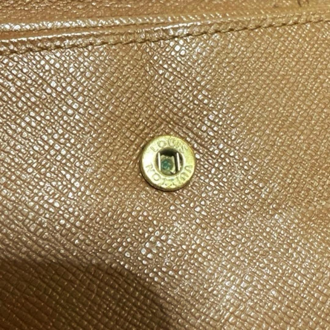 ⑨☆在庫SALE/優良品☆モノグラム♪マルコ☆2つ折り財布★ポケットあり