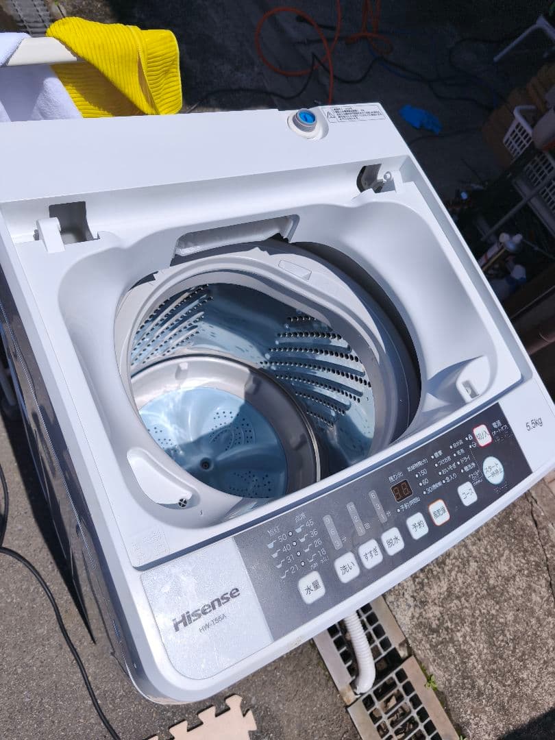 関東限定 2019年 条件にて無料配送 Hisense 5.5㌔ 洗濯機