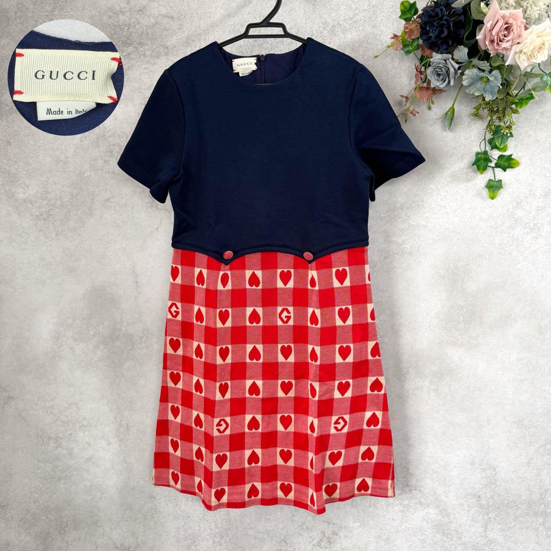 【GUCCI】グッチ　ワンピース　半袖　150