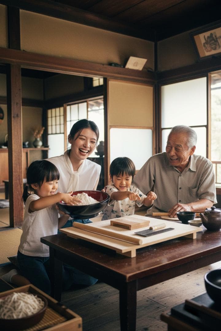 ⚫︎新品●子供用●家庭用そば打ち道具セット（本格版）