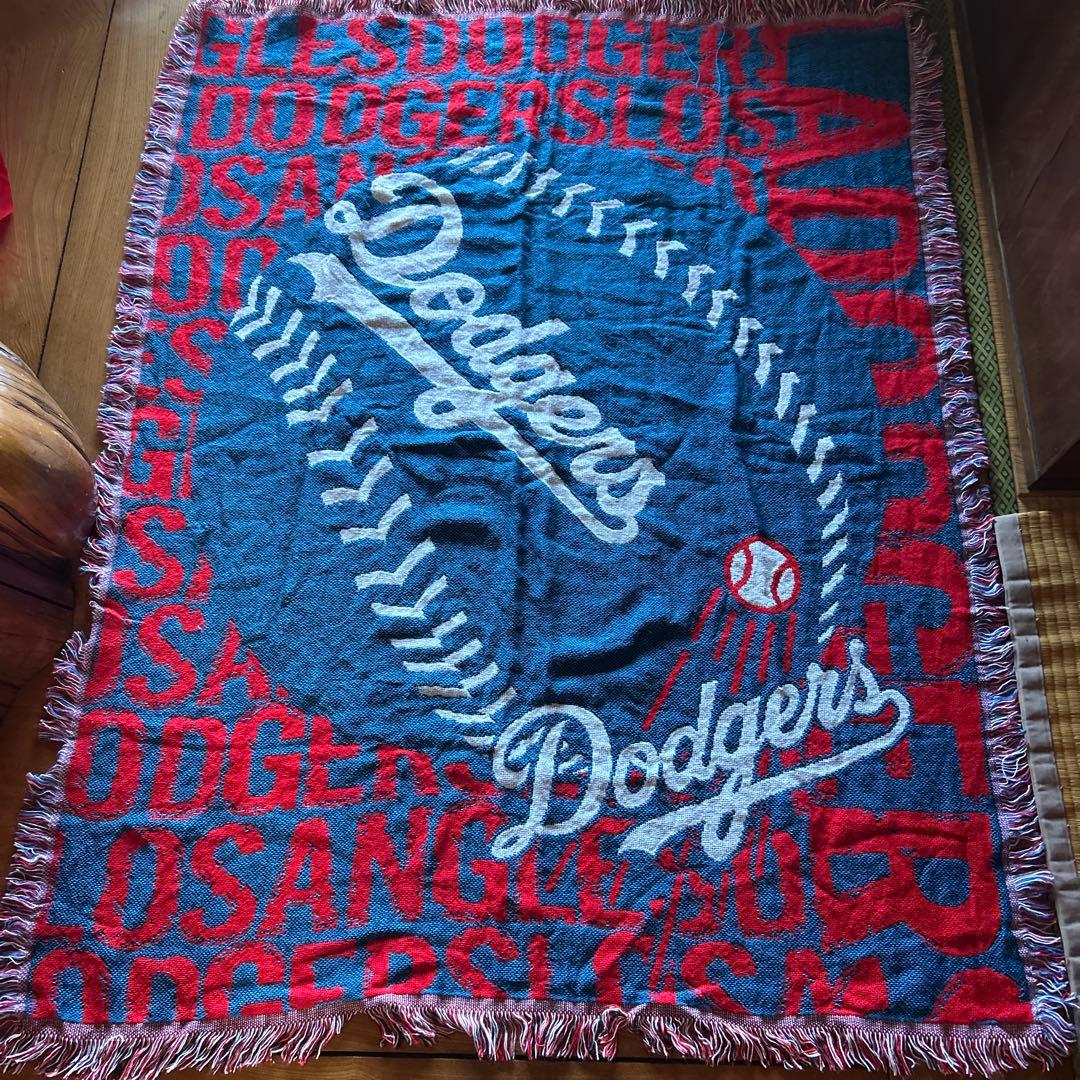 激レア　USA製 ロサンゼルス・ドジャース ラグ ヴィンテージ　アメカジ　古着屋