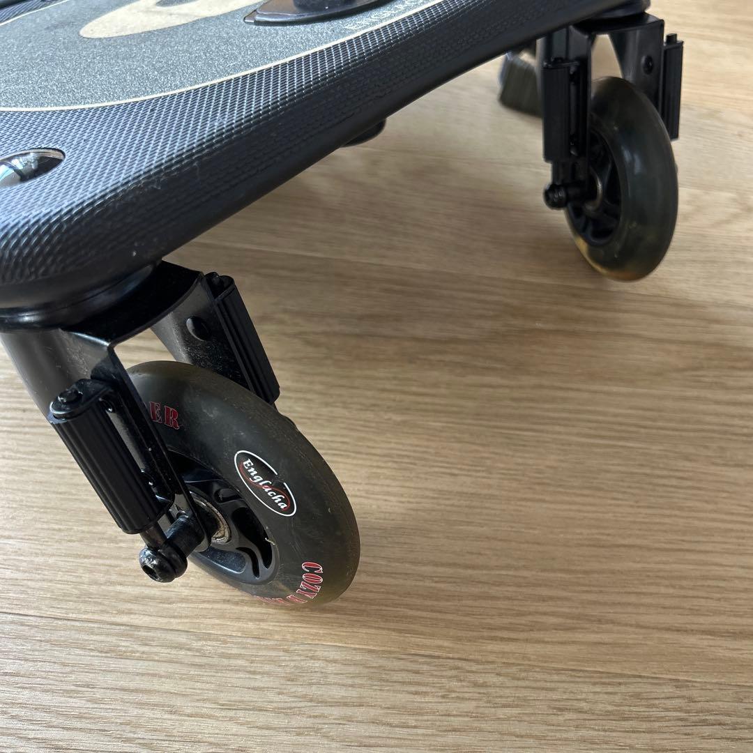 ベビーカー 二人乗り用ステップ　立ち＆椅子ハンドル付き