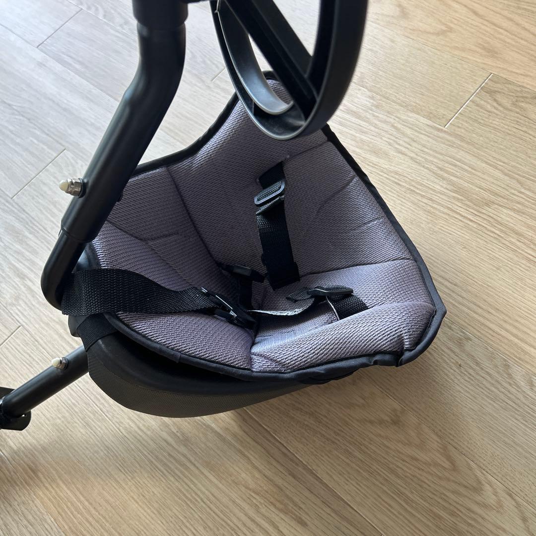 ベビーカー 二人乗り用ステップ　立ち＆椅子ハンドル付き