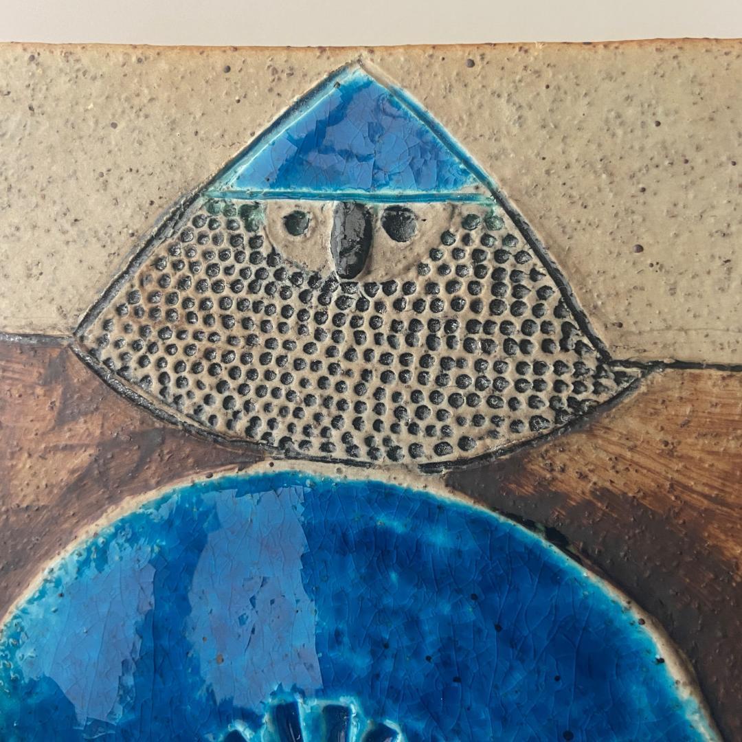 インガーパーソン 陶板 リンドベリ バイキング 壁掛け ロールストランド B