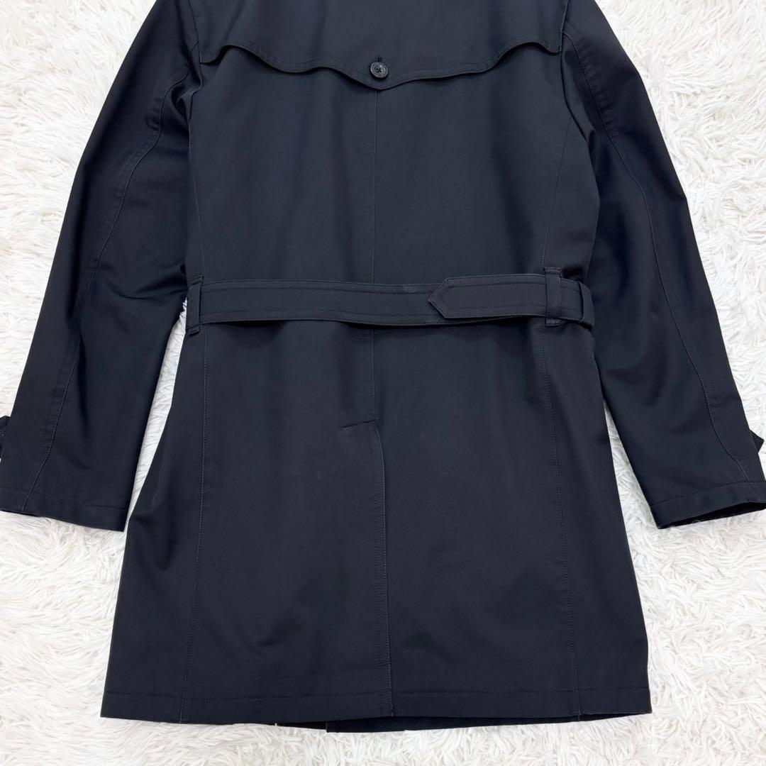 希少 Lサイズ バーバリーブラックレーベル トレンチコート 黒 ライナー ベルト