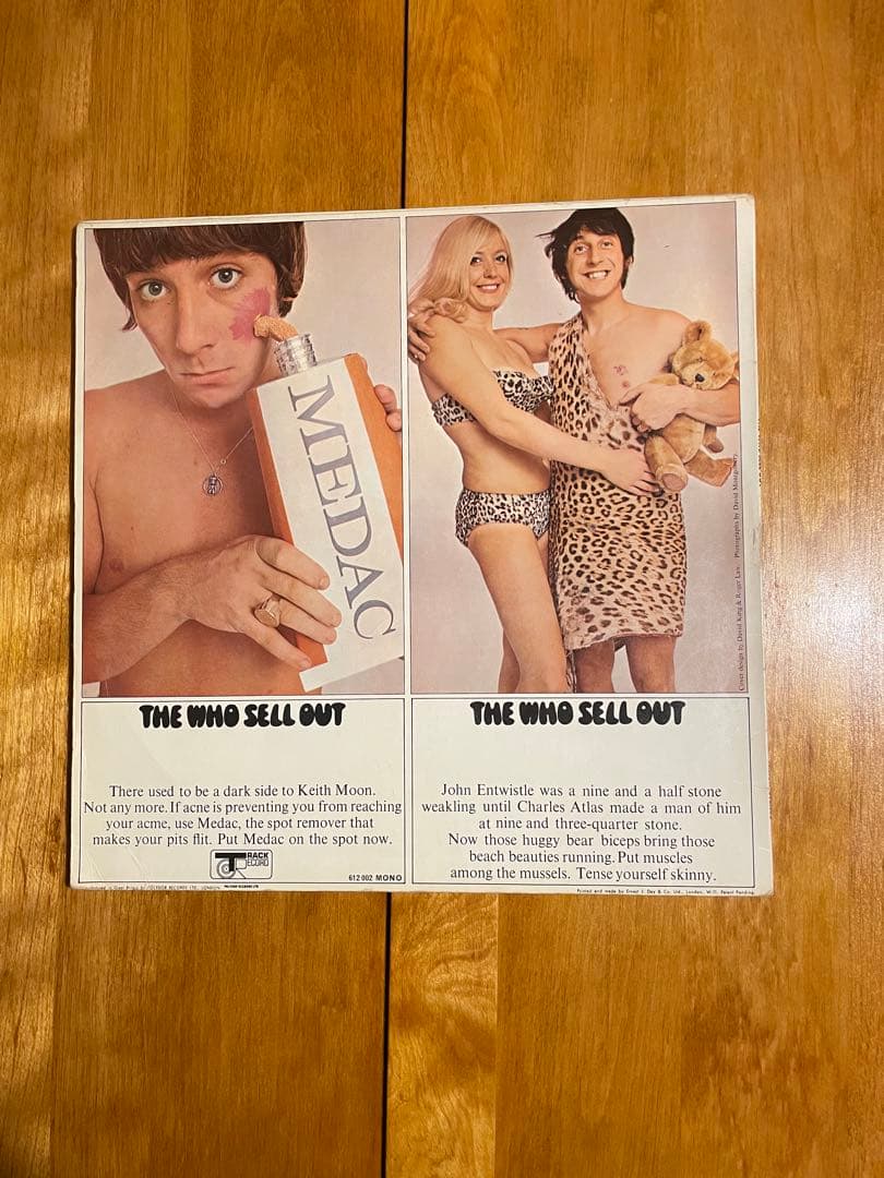 英LP The Who Sell Out UKモノラル初期盤