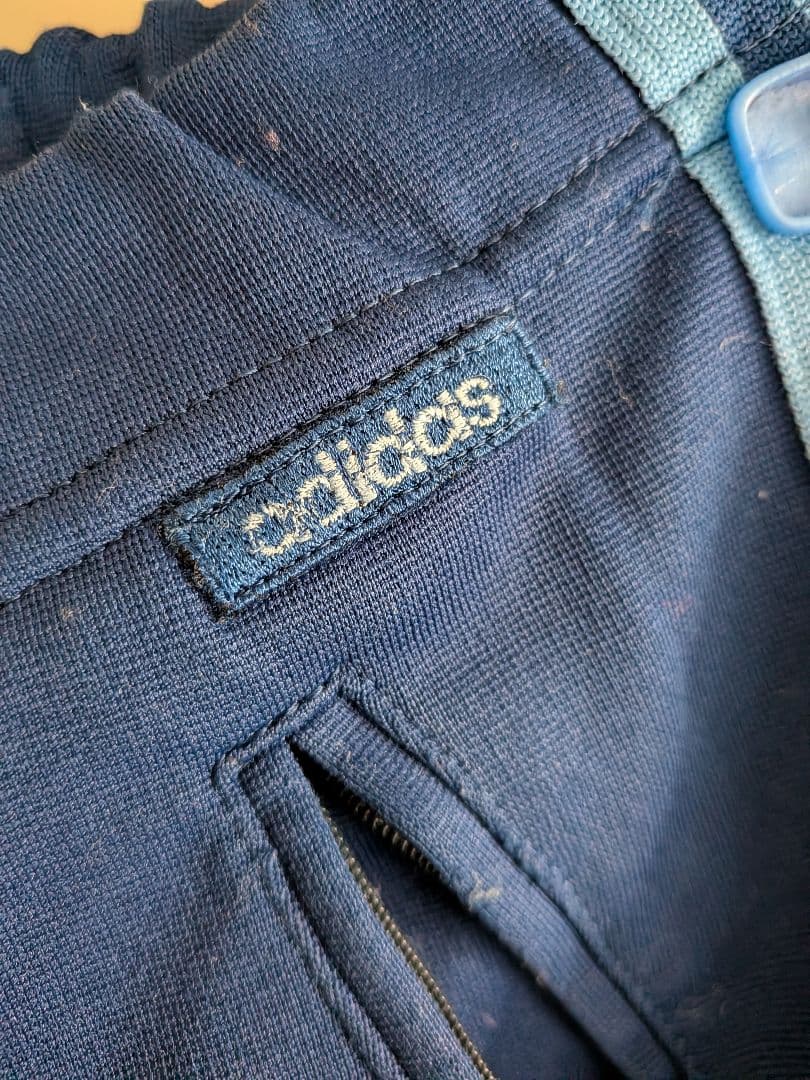 adidas 水色 ジャージ上下